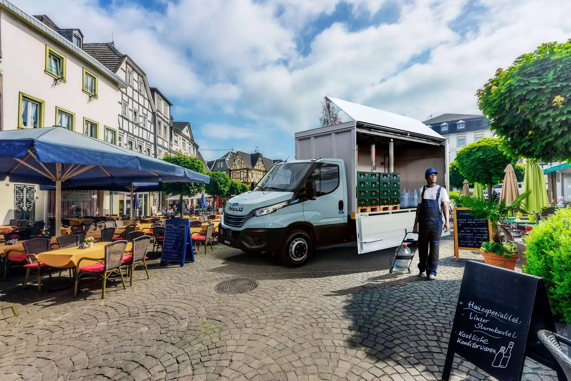 Utilitaire frigorifique commercant